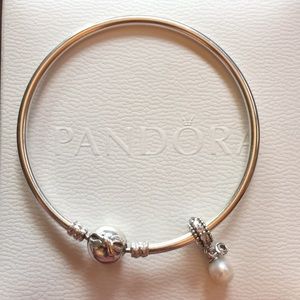 Silver Pandora Bracelet with Charm